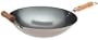 Joyce Chen Pro-Chef 14-Inch Round Bottom Wok with Wood Handles
