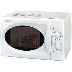 Clatronic MWG 733 Mikrowelle mit Grill mit Quarz-Heizelementen 20L 800/1200 W wei�