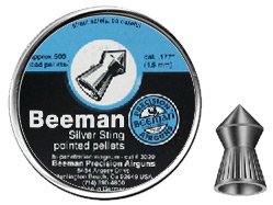 Beeman .177 Silver Sting Pointed (500)