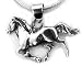Horses Sterling Silver Running HORSE Pony Charm Pendant