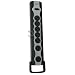 Coleman Cable 04663 7-Outlet LCD/HDTV Surge Protector with Coax Protection, with 6-Ft Cord