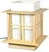 Low Lower Lowest Cost Price Lamp - 10" Akida Japanese Wood & Rice Paper Shoji Lantern - Natural