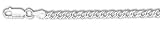 Sterling Silver 20 Inch X 3.0 mm Rombo Chain Necklace - Italian