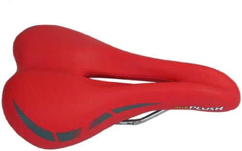 WantDo Outdoors Cycling Mountain Bike Bicycle 3D Memory Foam Saddle Bicycle Saddle(Red)