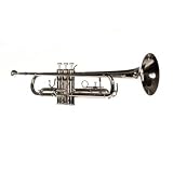 Barcelona Bb Trumpet with Case and Accessories - Nickel Plated - B000GVFIL4