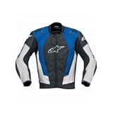ALPINESTARS JACKET RC-1 LTHR BLUE-58 310-507-70-58