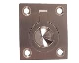 Flush Ring Pull Satin Nickel