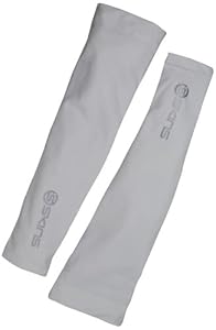 SKINS Men's Essentials Compression Sleeves, White, Small