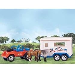 Horse Trailer Play Set Micro