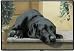 Pet Mat - 18.0 x 27.0 - Black Labrador Retriever Porch