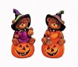 ハロウィン　ライト付パンプキンベア2Pセット ウインクアップ