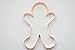 The Fussy Pup Gingerbread Man Cookie Cutter 5.5 Inch Handcrafted in USA by The Fussy Pup
