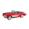 HO Die-Cast 1957 Chevy Corvette Red MDP19257