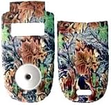Mossy Leaves - Motorola V220 Faceplate Cell Phone Cover - V220 Cell Phone Front Cover/ Battery Door Cover Hard Face plate