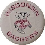 Wisconsin University Badger White tire cover, Size J