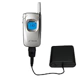 Emergency AA Battery Charge Extender for the Samsung SPH-A540 - Gomadic Brand w/ TipExchange Technology