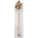 Natural European Beechwood Cleaning Brush, Firm Plant Fiber Bristles