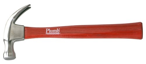 Plumb 11438 13 oz Premium Hickory Autograf Curved Claw Hammer