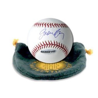 Jason Bay Autographed/Hand Signed Baseball UDA