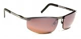 Mens Retro Designer Fashion Driving Metal Sunglasses - Silver Frame