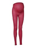 Red Maternity Leggings - L/XL