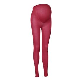 Red Maternity Leggings - L/XL