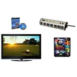 LG 50PS80 HDTV + High-performance Hook-up Kit + Power Protection + Calibration
