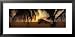 7-Mile Beach at Sunset, Negril, Jamaica Places Framed Art Poster Print by Panoramic Images, 31x15