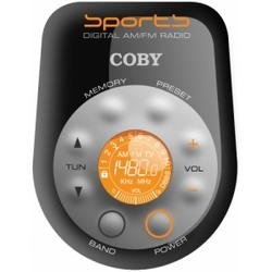 SPORT AM FM RADIO W ARMBD by Coby