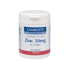 Zinc Citrate - 60 x 50mg tablets