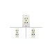 5RCA (Component Video) + 2RCA Audio Wall Plate - White - by Abacus24-7