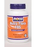 NOW Foods - NutraFlora FOS Powder 4 oz