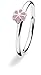 SPINNING Jewelry Damenring 925 Sterling Silber *BLOOMING* Pink