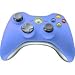 MICROSOFT XBOX 360 BLUE WIRELESS CNTROLLER *NIC*
