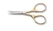 Mundial 160-CS Specialty Forged 3 1/2" Florentine Embroidery Scissors