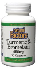 Tumeric & Bromelain 450mg - 180 - Capsule