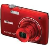 Nikon Coolpix S4100 Digital Camera, Red - Refurbished by Nikon U.S.A.