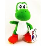 Super Mario Brothers 20cm Plüschfigur: Figur: Green Yoshi