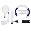 NINTENDO WII GAME SPORTS PACK GOLF CLUB/TENNIS RACKET/BASEBALL BAT/STEERING WHEEL FOR WIISPORTS ETC