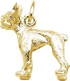 Dog: Boston Terrier Charm by Rembrandt Charms