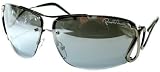 Roberto Cavalli - Roberto Cavalli EGEO 99S BO1 GRAYMIRROR/GUNMETAL Designer Sunglasses