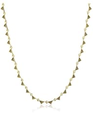 House of Harlow 1960 Gold-Plated Pyramid Necklace, 24"