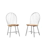 Farmhouse Dining Chair - White/ Natural (2-pk.)