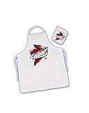 Iowa State Cyclone ( University Of ) NCAA Barbecue/BBQ Apron and Mitt Tailgate Kit