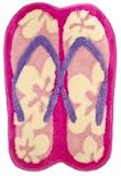 Slipper Rug - Hibiscus Pink