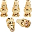Monster 127771-00 Female RCA to Male BNC Cable Adapter