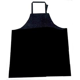 Rushbrookes Black Barbecue Canvas Apron