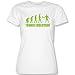 TENNIS EVOLUTION -Damen T-Shirt Weiss / Grün Gr. S