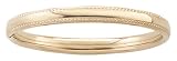 Children's 14k Gold Filled Beaded Edge Bangle Bracelet