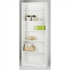 Spectrum Wide 80 Bookcase in White